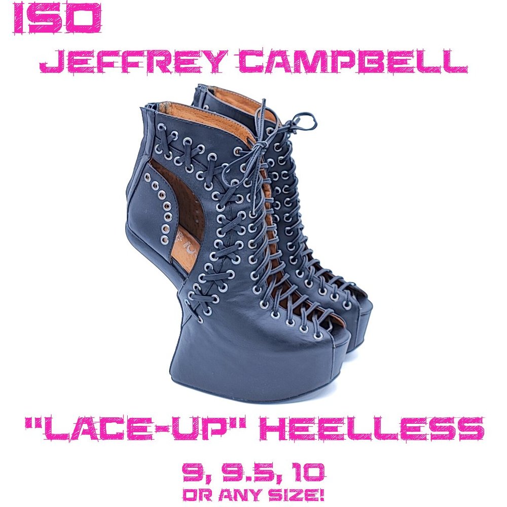 ISO Jeffrey Campbell "Lace-up"